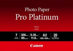 Бумага Canon A2 Pro Platinum Photo Paper PT-101 A2 20л 2768B067 фото