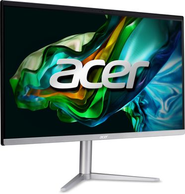 Acer Персональний комп'ютер моноблок Aspire C24-1300 23.8" FHD, AMD R3-7320U, 8GB, F512GB, UMA, WiFi, кл+м, без ОС, чорний DQ.BKRME.00C фото