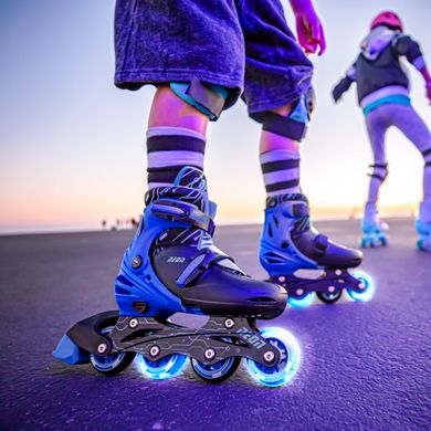 Роликовые коньки Neon Combo Skates Синій (Размер 30-33) NT09B4 фото