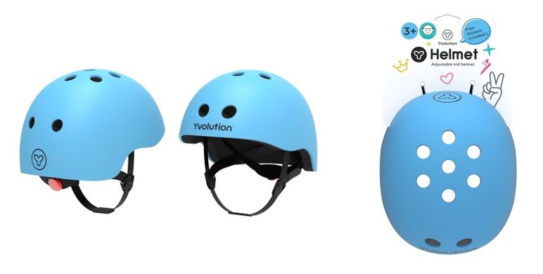 Захисний шолом Yvolution, розмір S, блакитний YA21B9 фото