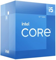 ЦПУ Intel Core i5-12400F 6C/12T 2.5GHz 18Mb LGA1700 65W w/o graphics Box BX8071512400F фото