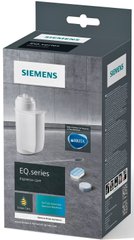 Набор для очистки кофеварок Siemens, 10 т. от жира, 3 т. от накипи, 1 фильтр, 1 щетка TZ80004A фото