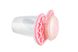 Пустушка Nuvita 7064 Air55 Cool ортодонтична 0m+ "серце" світиться у темряві, кольору "кашемірова роза" 2 - магазин Coolbaba Toys