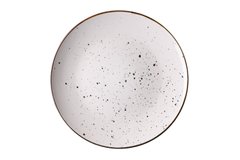 Тарелка обеденная Ardesto Bagheria, 26 см, Bright white, керамика AR2926WGC фото