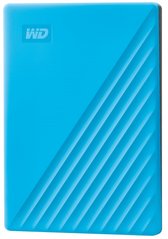 Портативный жесткий диск WD 4TB USB 3.2 Gen 1 My Passport Blue WDBPKJ0040BBL-WESN фото