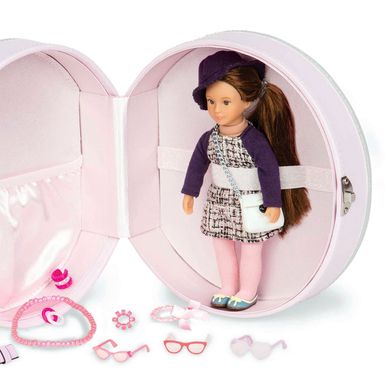 Кейс для ляльок LORI DELUXE з аксесуарами (рожевий) LO37007 фото