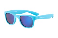 Детские солнцезащитные очки Koolsun неоново-голубые серии Wave (Размер: 1+) KS-WANB001 фото
