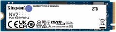 Накопитель SSD Kingston M.2 2TB PCIe 4.0 NV2 SNV2S/2000G фото