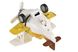 Літак металевий інерційний Same Toy Aircraft жовтий 3 - магазин Coolbaba Toys