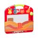 Розвиваюча магнітна дошка для малювання - РАФАЕЛЬ (4 штампи, томатна) 8 - магазин Coolbaba Toys