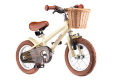 Miqilong Дитячий велосипед RM Бежевий 12" ATW-RM12-BEIGE фото