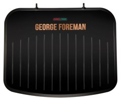 Гриль George Foreman 25811-56 Fit Grill Copper Medium, 1630 Вт, антипригарное покрытие, черный\медь 25811-56 фото
