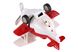 Літак металевий інерційний Same Toy Aircraft червоний 3 - магазин Coolbaba Toys