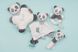Погремушка шуршащая Nattou пандочка Лулу 3 - магазин Coolbaba Toys