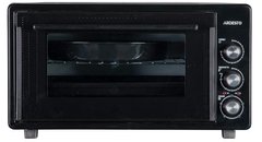 Электрическая мини-печь Ardesto MEO-S45FGB - 1600Вт/45 л./конвекция/таймер/двойное стекло/черная MEO-S45FGB фото