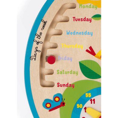 Развивающая игрушка Janod Календарь "Времена Года", англ.яз. J09620 фото