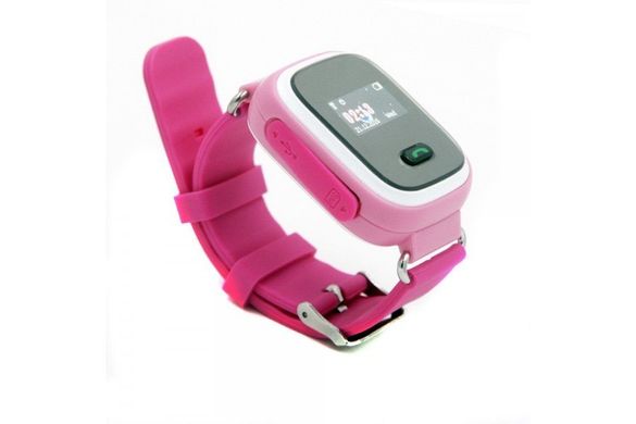 Детские телефон-часы с GPS трекером GOGPS ME K11 Розовые K11PK фото
