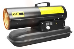 Тепловая пушка дизель/керосин Neo Tools, 20кВт, 550м куб./ч, прямого нагрева, бак 19л, расход 1.9л/ч, IPX4 90-080 фото