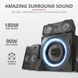 Акустическая система (Колонки) Trust 5.1 GXT 658 Tytan Surround Speaker System Black 8 - магазин Coolbaba Toys