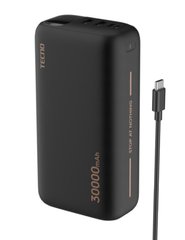 Портативное зарядное устройство Power Bank TECNO 30000mAh 22.5W Black TPB-P302 фото