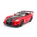 Автомодель - DODGE VIPER SRT10 ACR (ассорті помаранч-чорн металік, червоно-чорн металік, 1:24) 4 - магазин Coolbaba Toys