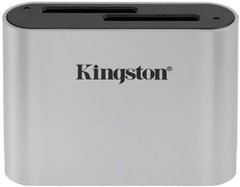 Кардридер Kingston Workflow Dual-Slot SDHC/SDXC UHS-II Card Reader WFS-SD фото