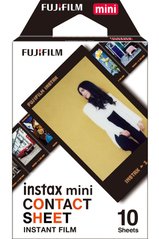 Фотобумага Fujifilm INSTAX MINI CONTACT WW 1 (54х86мм 10шт) 16746486 фото