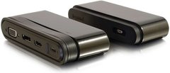 Док станція C2G USB-C на HDMI, DP, VGA, USB, Power Delivery до 65W - купити в інтернет-магазині Coolbaba Toys