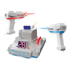 Ігровий набір для лазерних боїв - ПРОЕКТОР LASER X ANIMATED (2 ігр. бластери, 3 слайда-цілі) - купити в інтернет-магазині Coolbaba Toys