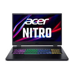Acer Ноутбук Nitro 5 AN517-55 17.3" FHD IPS, Intel i7-12650H, 16GB, F1TB, NVD4050-6, Lin, чорний NH.QLGEU.00D фото