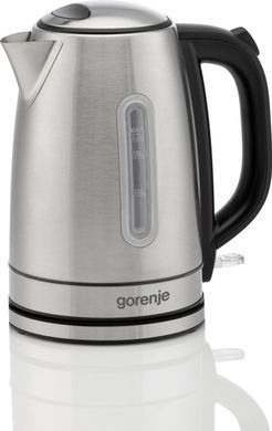 Gorenje Электрочайник 1.7л, Strix-контроль, металл, нерж K17DS фото