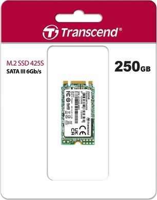 Transcend Накопитель SSD M.2 250GB SATA 425S TS250GMTS425S фото