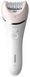 Philips Эпилятор 8000 series дисковый, аккумуляторный, пинцет.-32, влаж.+сух., с подсветкой, насадок-6, бело-розовый 1 - магазин Coolbaba Toys