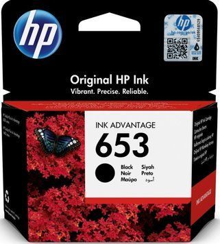 Картридж HP No.653 DJ IA 6075/6475 black 3YM75AE фото