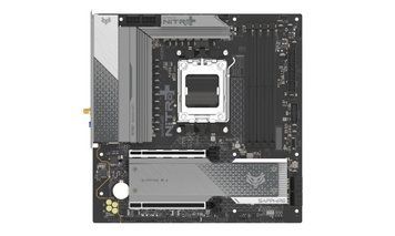SAPPHIRE Материнская плата SAPPHIRE NITRO+ B850M WIFI sAM5 B850 4xDDR5 M.2 HDMI DP WiFi BT mATX 52123-01-40G фото