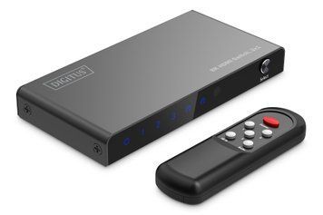 Digitus 3x1 HDMI Switch, 8K/60Hz (4:4:4), HDR, HDCP 2.3 DS-55333 фото