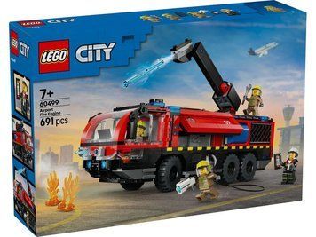 LEGO Конструктор LEGO City Пожежна вантажівка в аеропорту 60499 фото