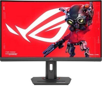 ASUS Монітор 27" ROG Strix XG27WCS HDMI, DP, USB-C, Audio, VA, 2560x1440, 180Hz, 1ms, sRGB 125%, CURVED, AdaptiveSync, HAS, HDR400 90LM09P1-B01370 фото