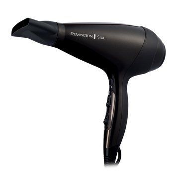 Remington Фен Silk, 2400Вт, 3 режими, дифузор, іоніз-я, хол. обдув, коричневий AC9095 фото