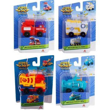 Super Wings Super Wings Mini Team Vehicles EU740130F фото