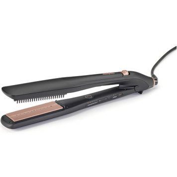 BaByliss Випрямляч Babyliss Steam Lux Styler, 56Вт, темп.режимов-5, 170-210 &deg;C, термо килимок, кераміка, чорний ST596E фото