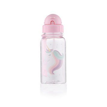 ARDESTO Бутылка для воды детская Unicorn, 500мл, пластик, розовый