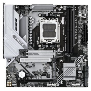 Gigabyte Материнская плата B850M FORCE sAM5 B850 2xDDR5 M.2 HDMI DP mATX B850M_FORCE фото