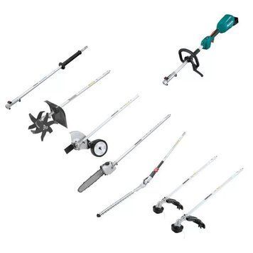 Makita Многофункциональный садовый инструмент аккумуляторный DUX18Z, 18В, 0-6800/0-9700 об/мин, 2.8 кг, без АКБ и ЗУ DUX18Z фото