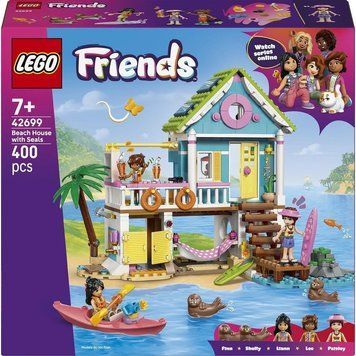 LEGO Конструктор LEGO Friends Пляжний будиночок з морськими котиками 42699 фото
