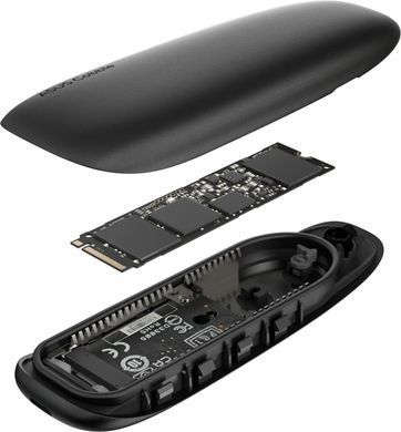 ASUS Портативний корпус для SSD COBBLE/BLK/G/AS/ESD-A1A/BLK/G/ PCIe NVMe M.2 2230/2242/2260/2280 USB Type-C 3.2 Gen 2x1 90DD02R0-M09000 фото