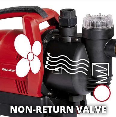 Einhell Насос напорный автоматический GC-AW 6333, 300л/ч, 630 Вт, 33.6бар, глу. 8м, 7.9кг 4176730 фото