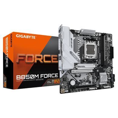 Gigabyte Материнская плата B850M FORCE sAM5 B850 2xDDR5 M.2 HDMI DP mATX B850M_FORCE фото