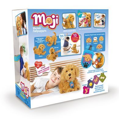 Интерактивная игрушка MY FUZZY FRIENDS &ndash; ЛАБРАДУДЕЛЬ MOJI (украинский и английский) 18207-UKR-ENG фото