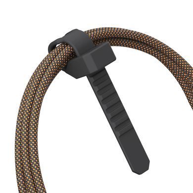 UAG Кабель USB-C > USB-C 3.2 зарядки/синхронизации 0.75м, 240Вт, Type-C, Rugged Double Braided Nylon, Black/Orange 9B4415114097 фото